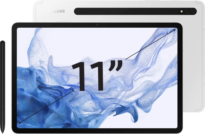 Samsung Galaxy Tab S8 11.0 5G SM-X706B 128Gb, Серебро