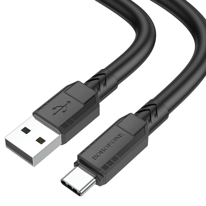 Кабель Borofone BX81 Goodway Charging USB for Type-C 1м, Чёрный