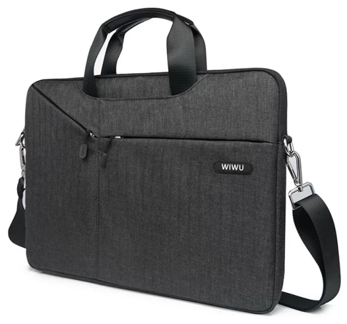 Чехол-Сумка Wiwu Gent Business Handbag 15.6", Чёрный