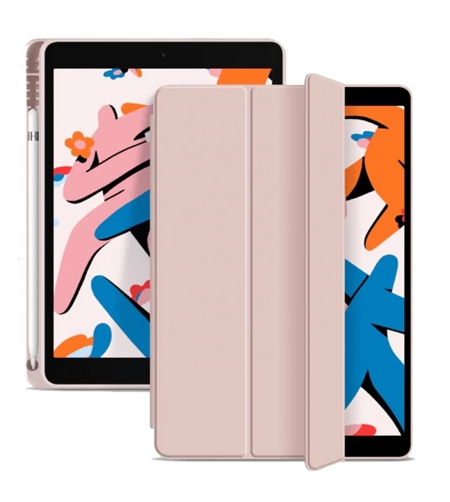 Чехол Smart Case With Pencil Holder для iPad Air 10.9" (2020/2022), Розовый