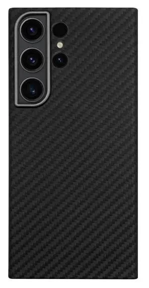 Накладка KzDOO Kevlar для Samsung Galaxy S24 Ultra, Чёрная