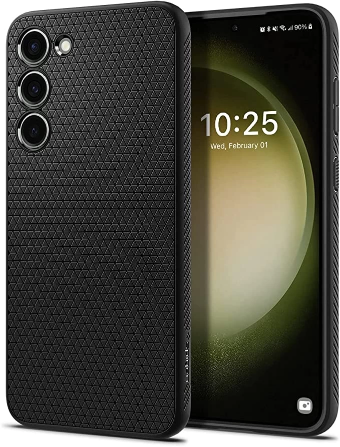 Накладка Spigen Liquid Air для Samsung Galaxy S23, Чёрная (ACS05712)