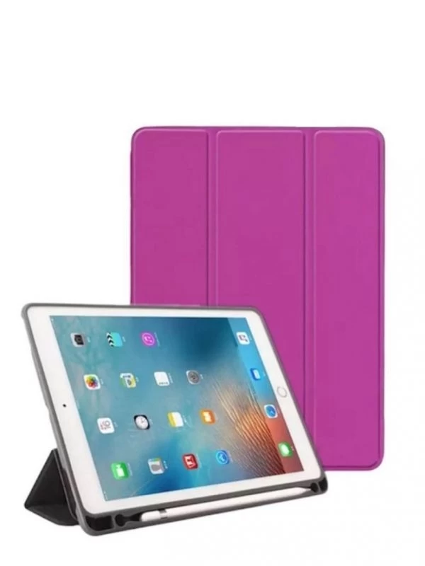 Чехол Smart Case With Pencil Holder для iPad 10.2" (2021), Розовый