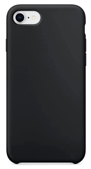 Накладка Silicone Case для iPhone SE 2020 / iPhone 8/ iPhone 7, Black