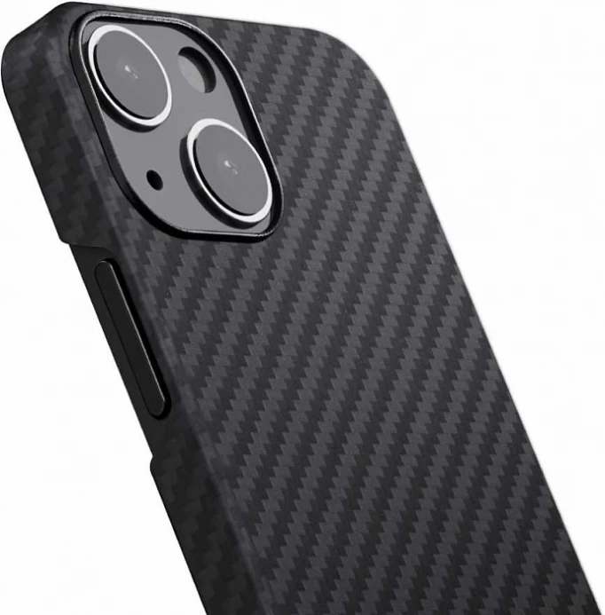 Накладка Pitaka MagEZ Case 2 для iPhone 13, Black/Grey (KI1301M)