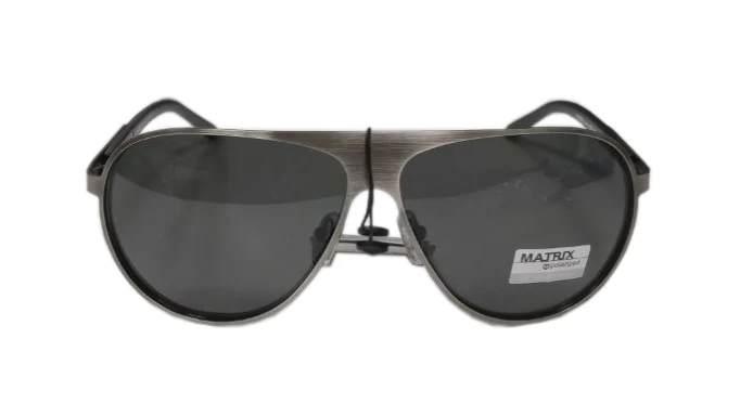 Солнцезащитные очки Matrix MT8395 (C24-91) 63 12-132, Чёрно-стальные