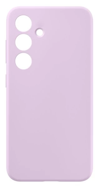 Чехол Silicone Case Logo для Samsung Galaxy S24 Plus, Лиловый