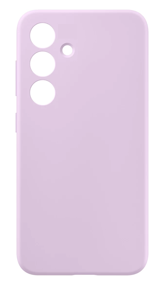Накладка Silicone Case Logo для Samsung Galaxy A54 5G, Лиловая