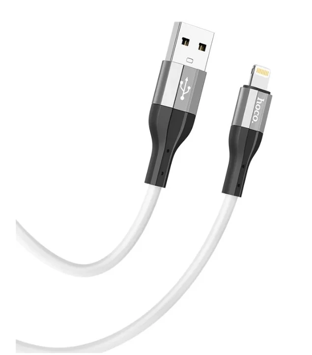 Кабель Hoco X72 Creator USB - Lightning 1m, Белый
