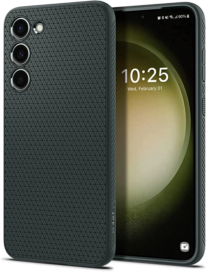 Накладка Spigen Liquid Air для Samsung Galaxy S23, Зелёная (ACS05713)