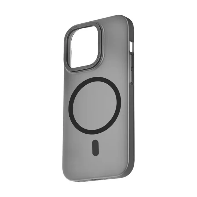 Чехол Wiwu Ultra Slim Frosted Phone Case для iPhone 14, Тонированный чёрный MCC-103