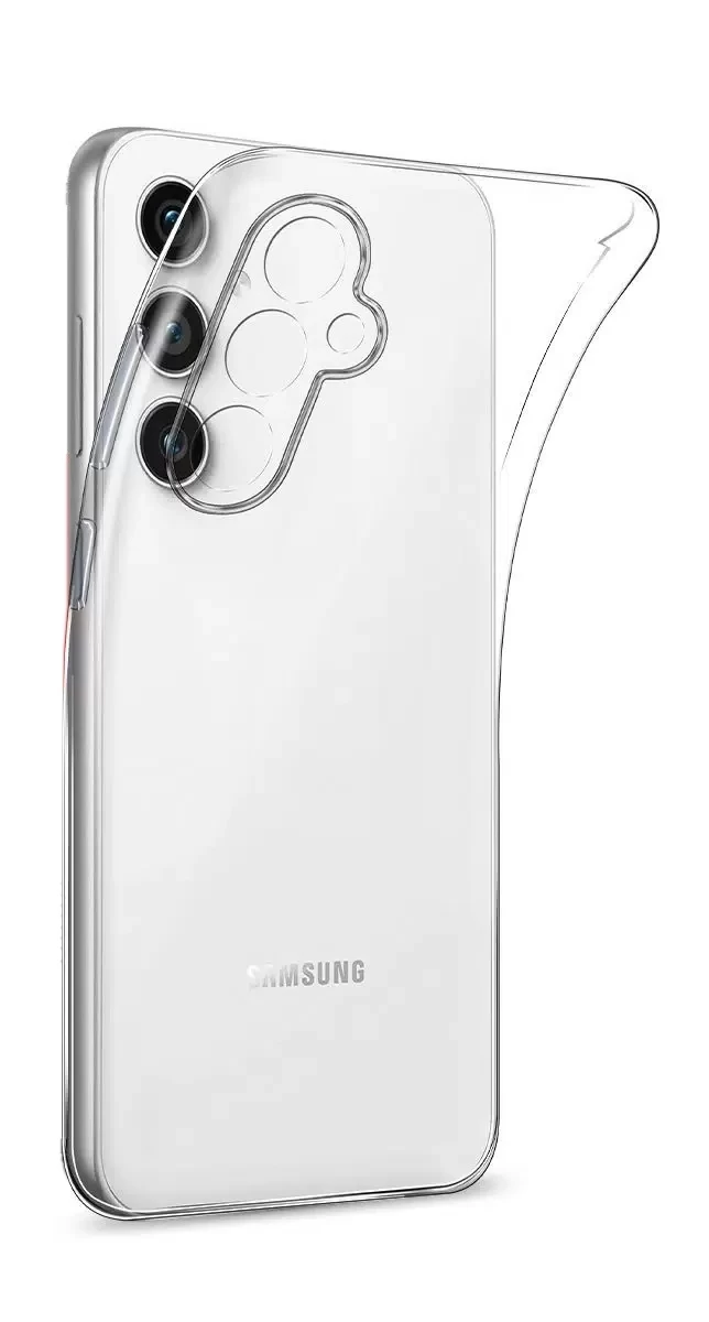 Накладка силиконовая для Samsung Galaxy S23 FE, Прозрачная