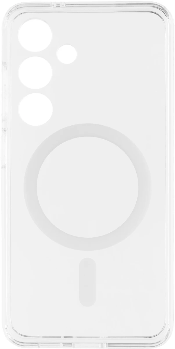 Накладка Clear Case with MagSafe для Samsung Galaxy S24, Прозрачная