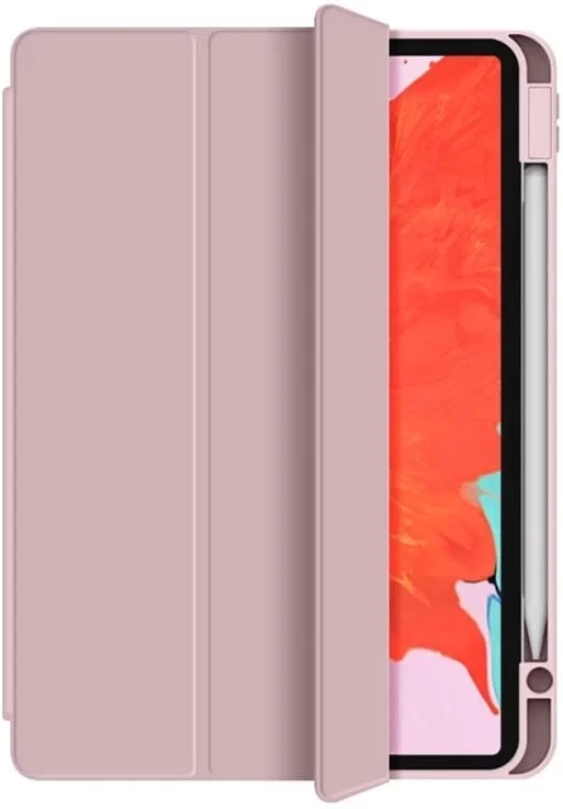 Чехол Wiwu Protective Case With pencil holder для iPad Air 10.9/11 (2020-2022), Розовый