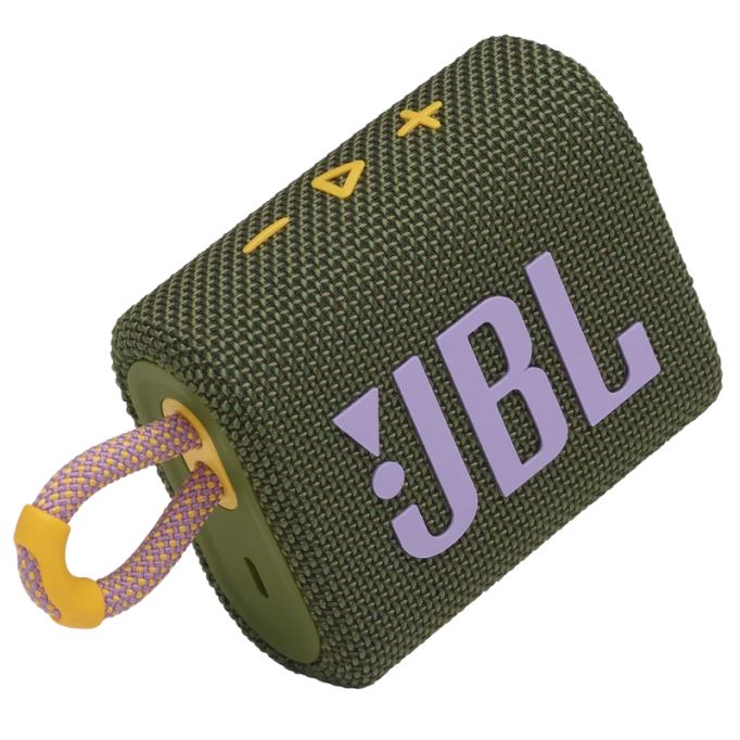 Беспроводная акустика JBL Go 3 Green/Зеленый (JBLGO3GRN)