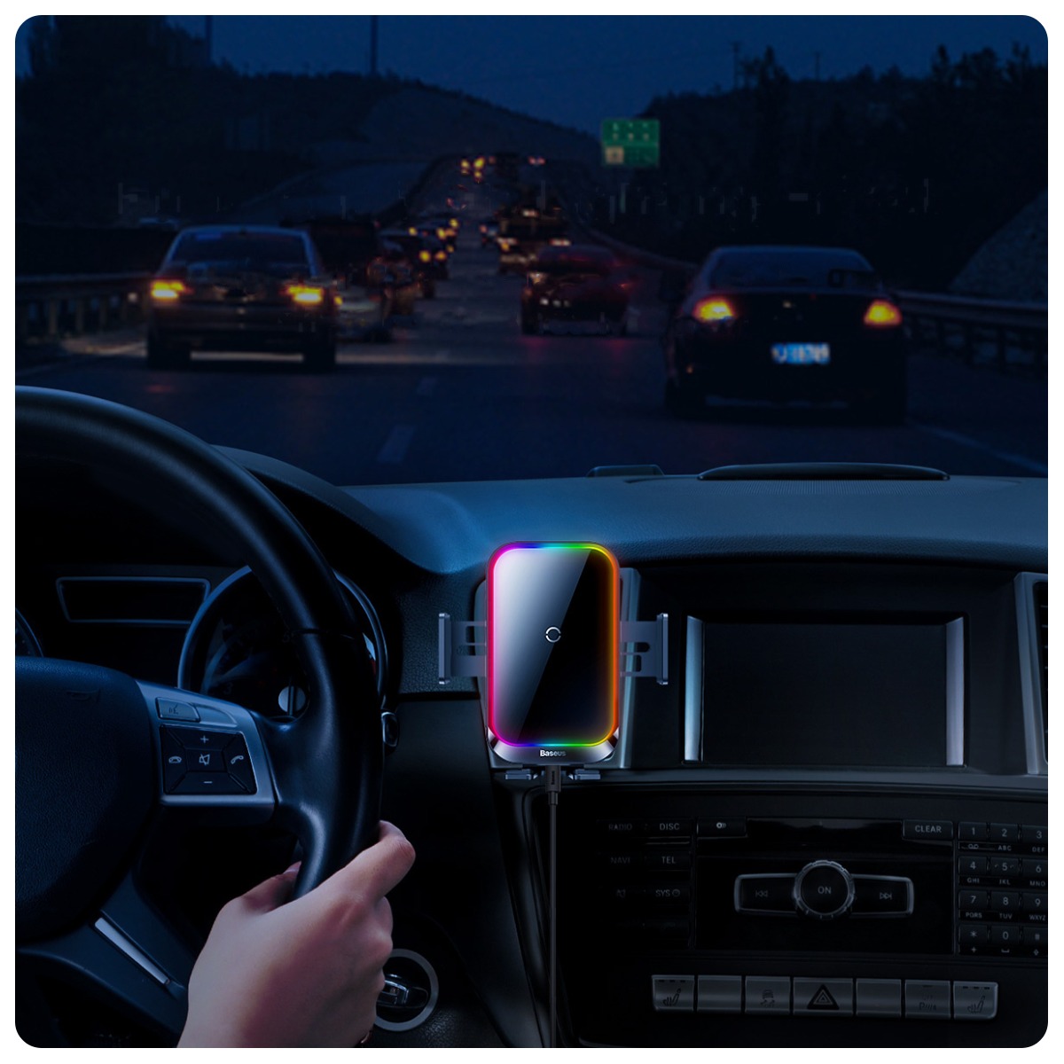 Baseus-Halo-Electric-Wireless-Charging-Car-Mount-15W-SUDD000001-02