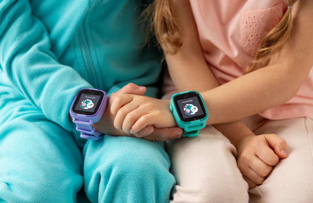 Детские умные часы Elari Fixitime Fun "Фиксики" (FT-F), Фиолетовые